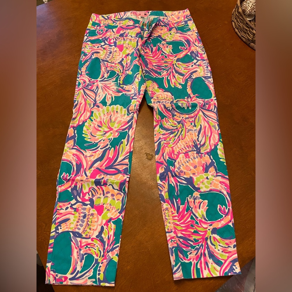 Lilly Pulitzer Kelly pants